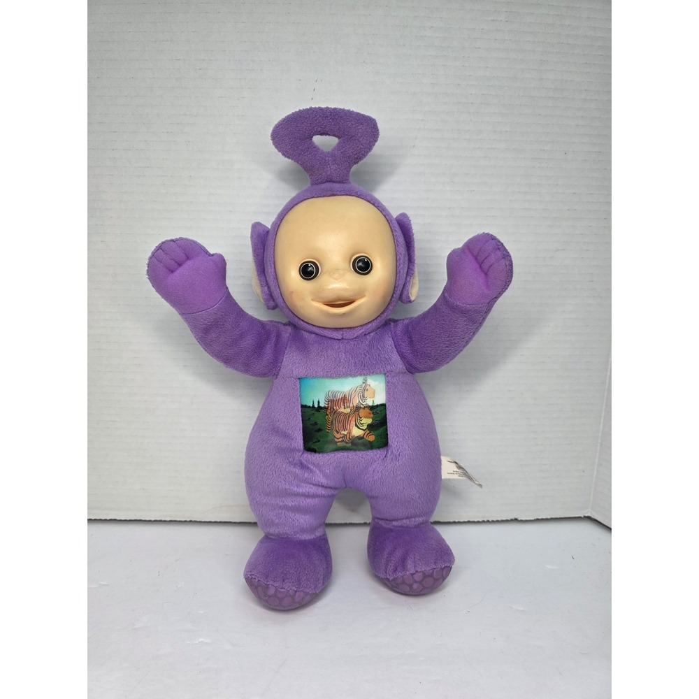 Purple Teletubbies Plush Toy Talking Character Tinky‎ Winky Childrens